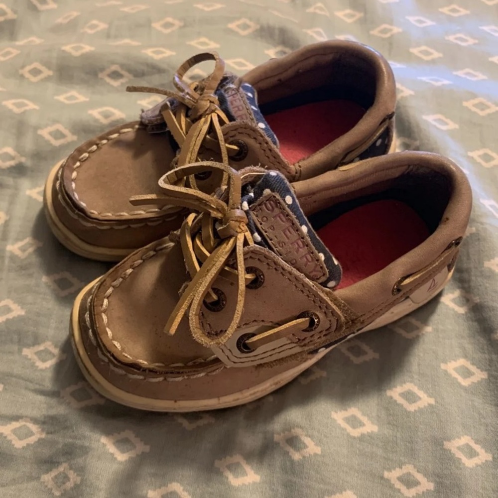 Girls top sider sperry size 7C